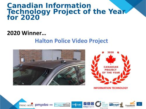 2020 Canadian IT Project of the Year